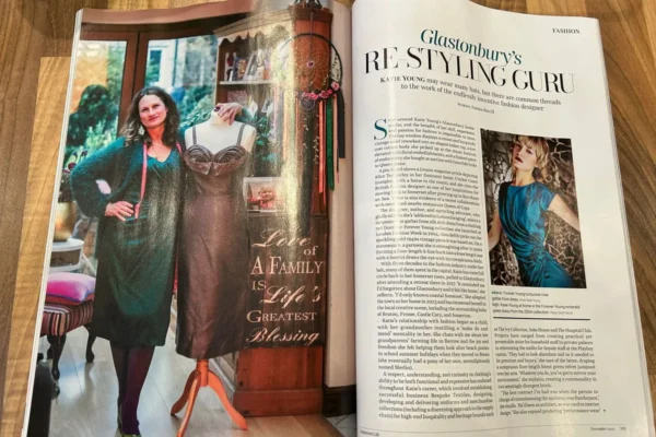 Katie's feature in Somerset Life Magazine Pages 1 and 2